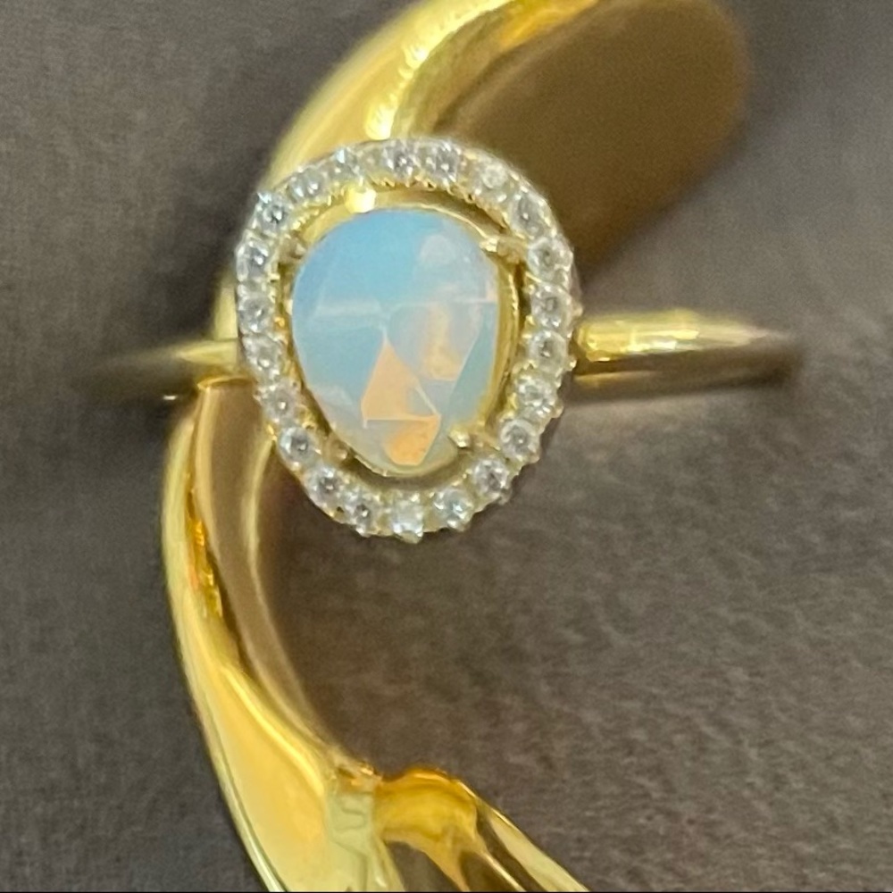 Opal and Gold Ring